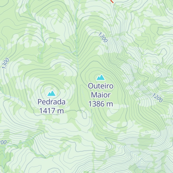 Map of Cabana das Forcadas