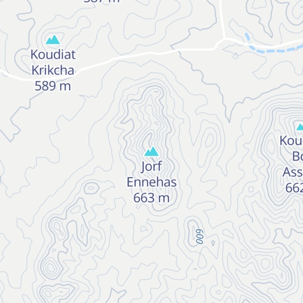 Map of Jorf Ennehas