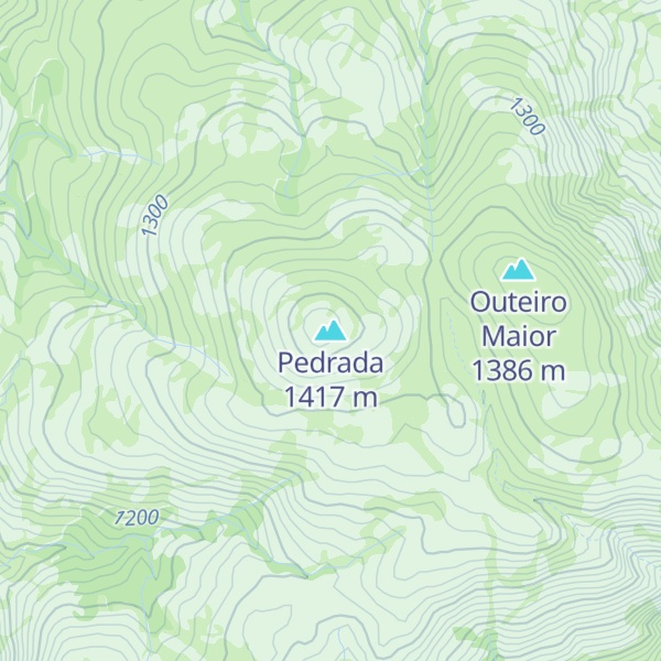 Map of Pedrada