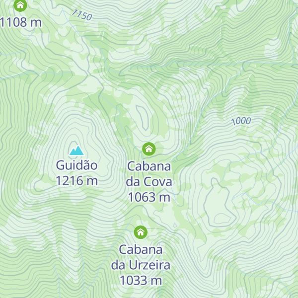 Map of Cabana da Cova