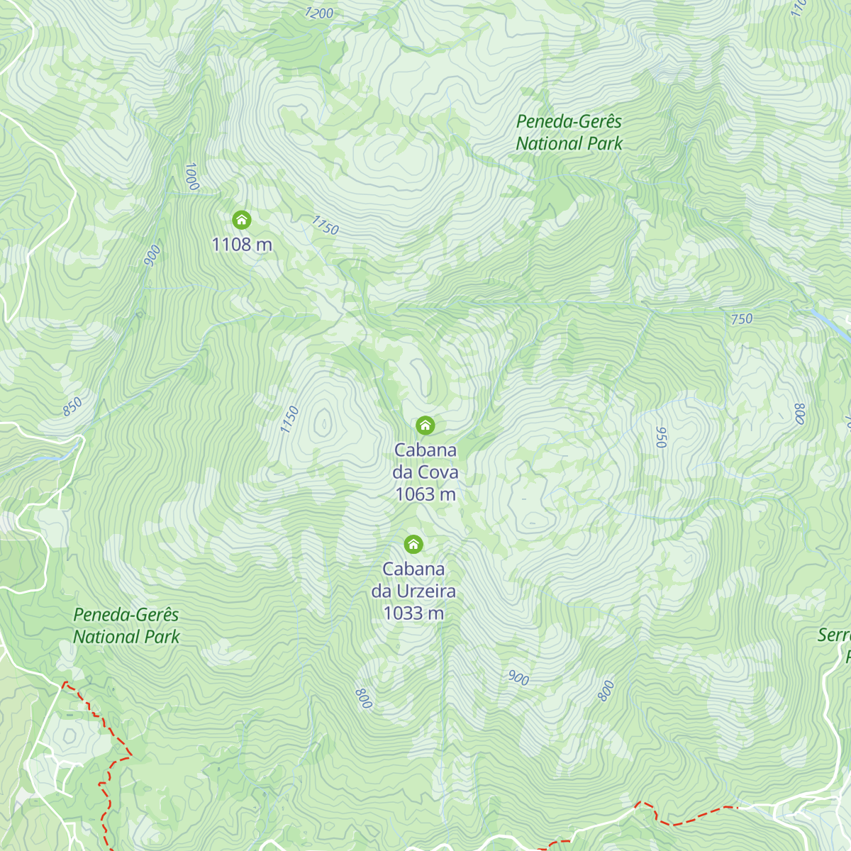 Cabana da Cova map