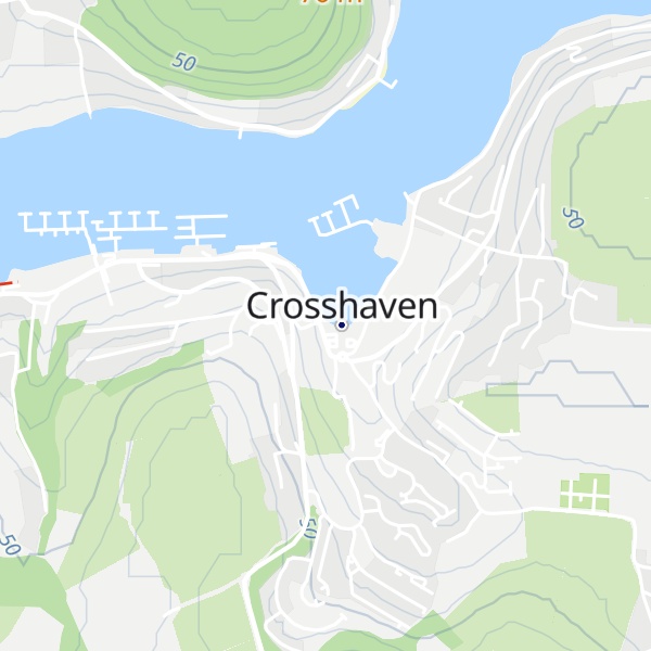 Map of Crosshaven Tourist Office