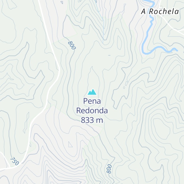 Map of Pena Redonda