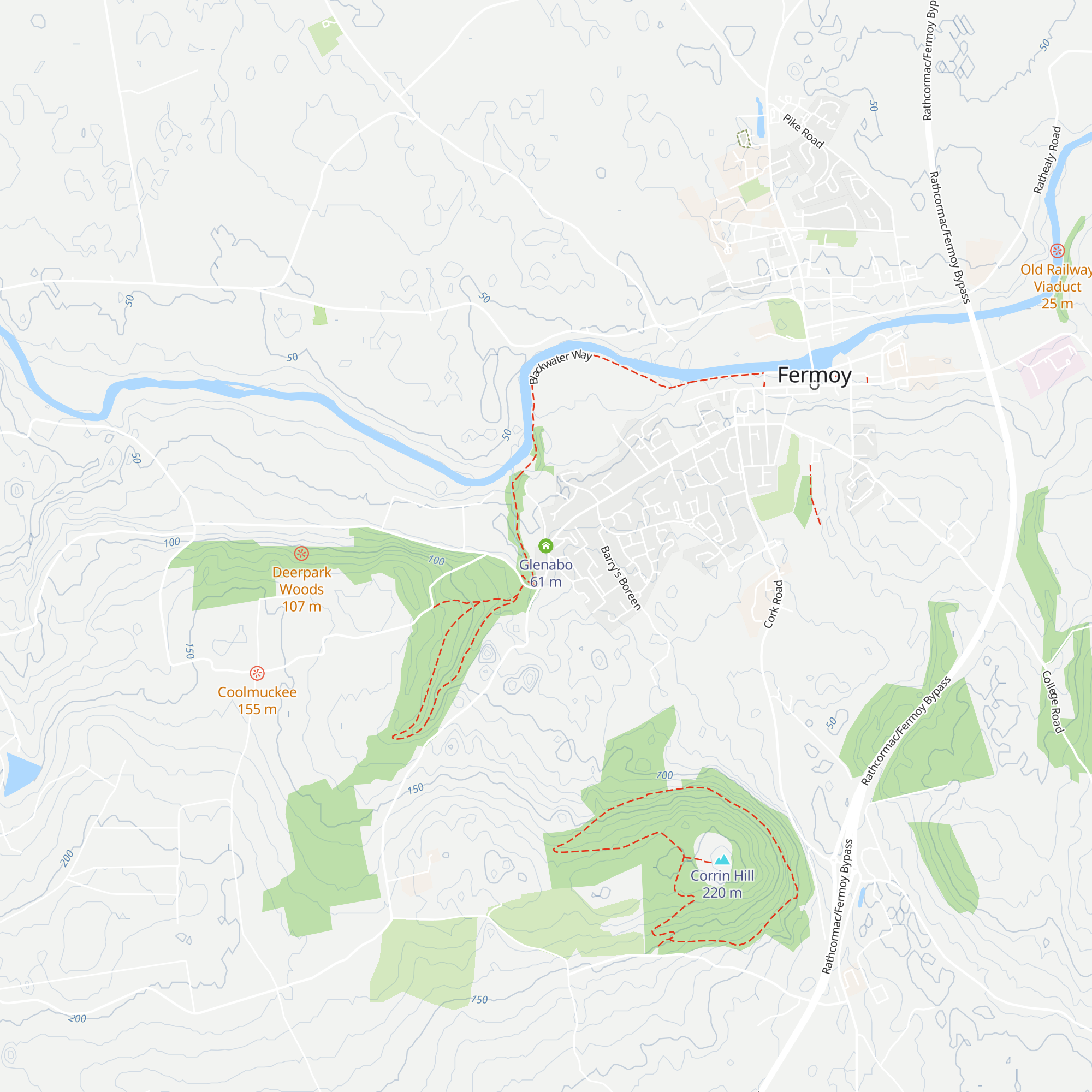 Glenabo map