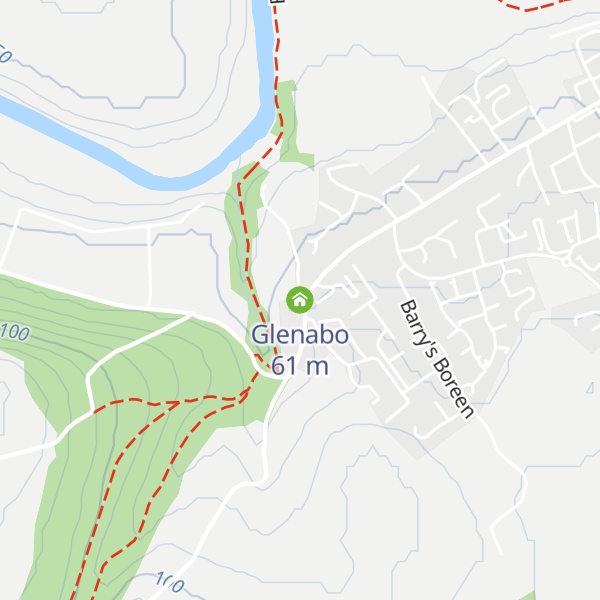 Map of Glenabo