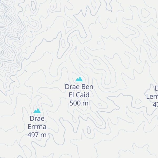 Map of Drae Ben El Caid