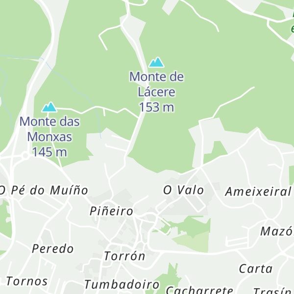 Map of Meirás