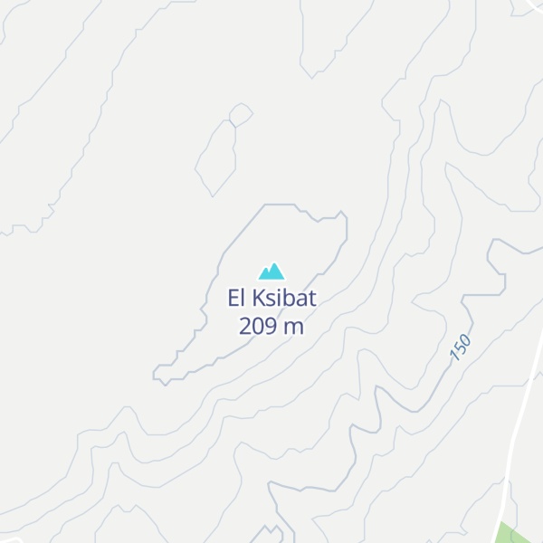 Map of El Ksibat