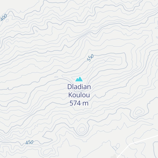 Map of Dladian Koulou