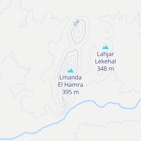 Map of Lmanda El Hamra