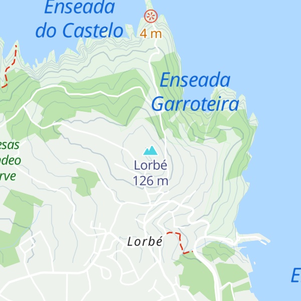 Map of Lorbé