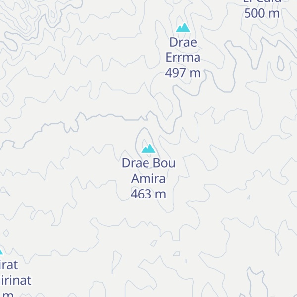 Map of Drae Bou Amira