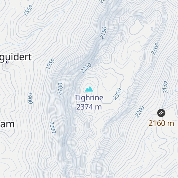 Map of Tighrine