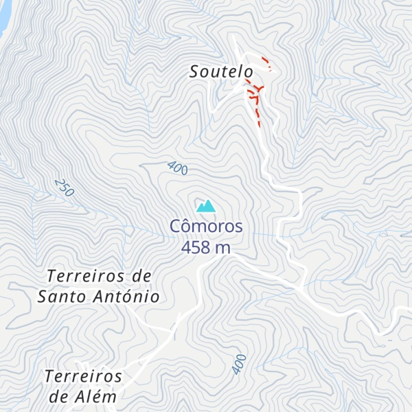 Map of Cômoros