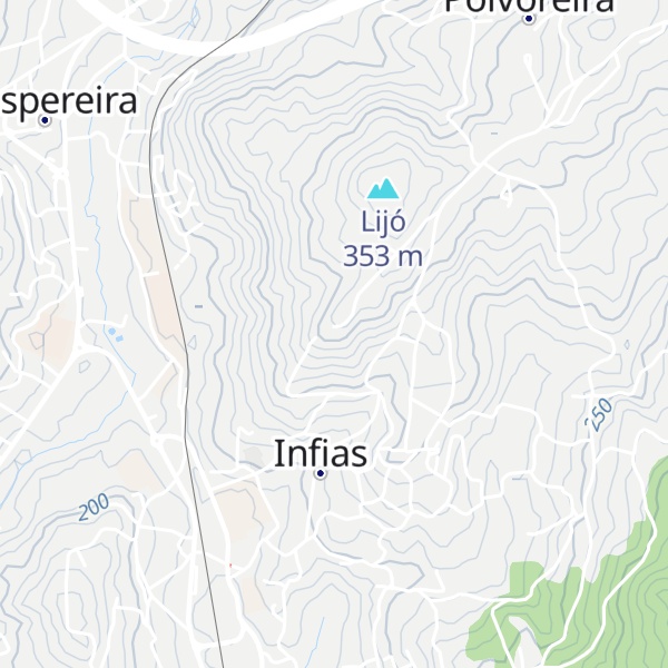 Map of Monte do Lijó