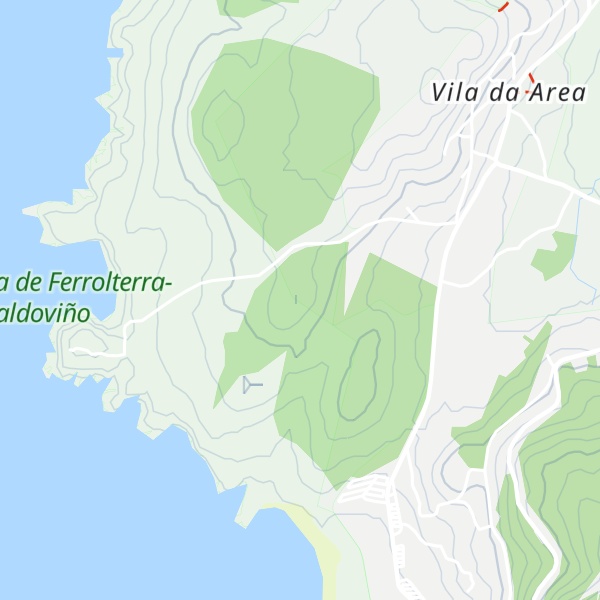 Map of Pena Leboreira