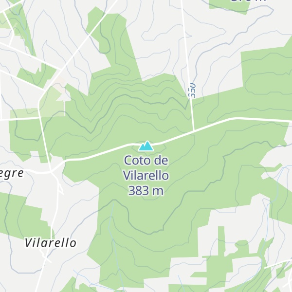 Map of Coto de Vilarello
