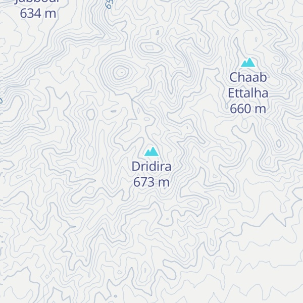 Map of Dridira