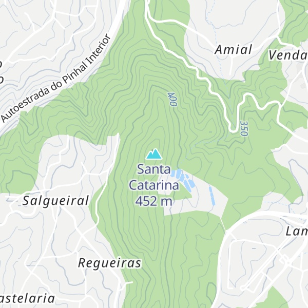Map of Santa Catarina