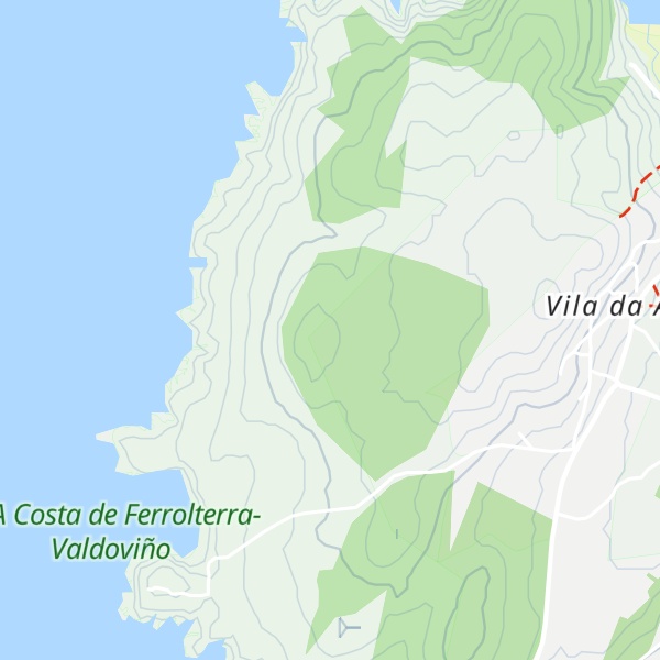 Map of Monte de San Xurxo