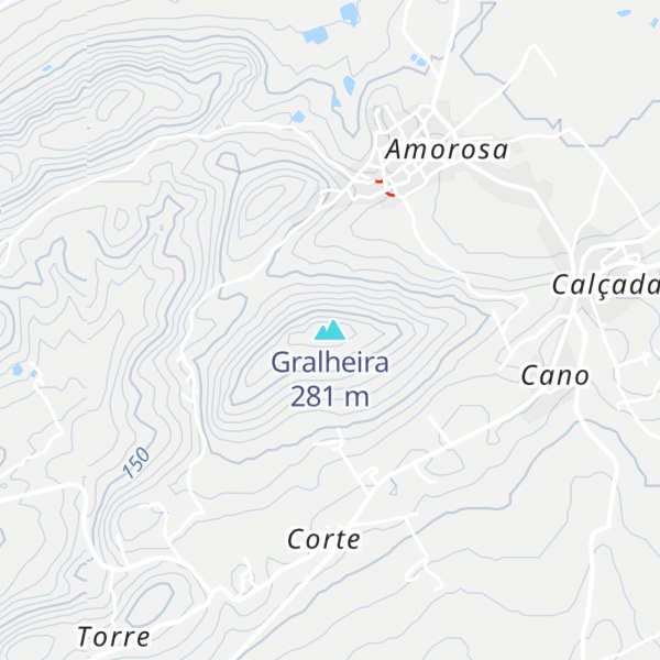 Map of Gralheira
