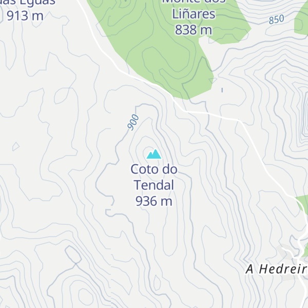 Map of Coto do Tendal