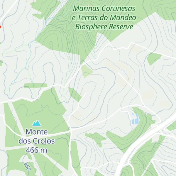 Map of Castro Maior