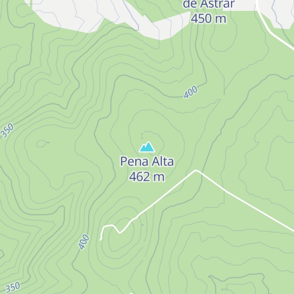 Map of Pena Alta