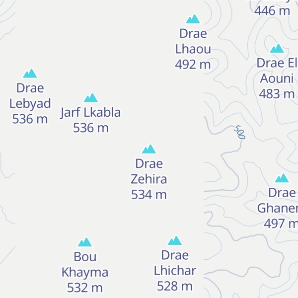 Map of Drae Zehira
