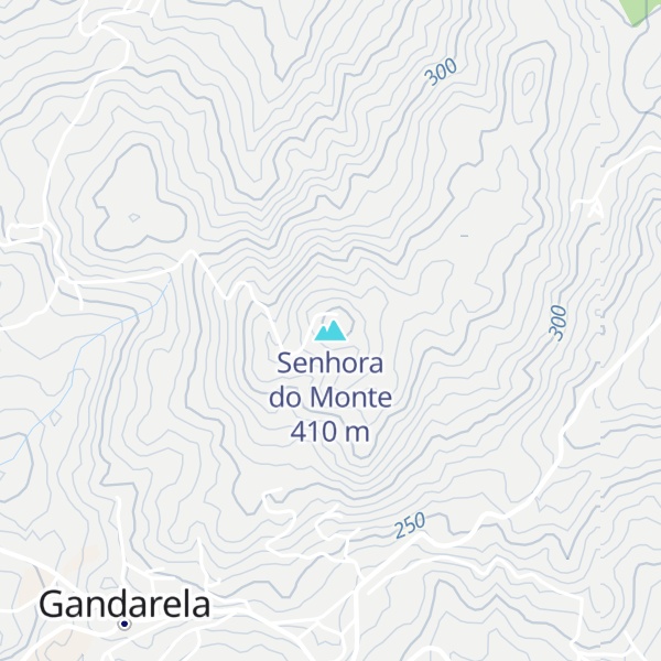 Map of Senhora do Monte