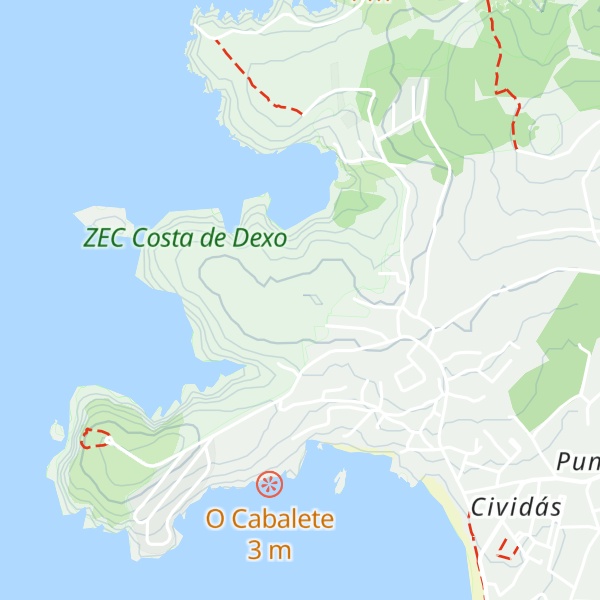 Map of Monte Meán
