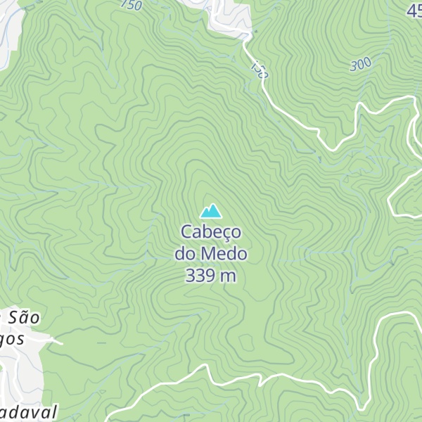 Map of Cabeço do Medo