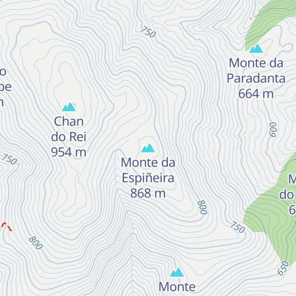 Map of Monte da Espiñeira