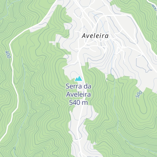 Map of Serra da Aveleira