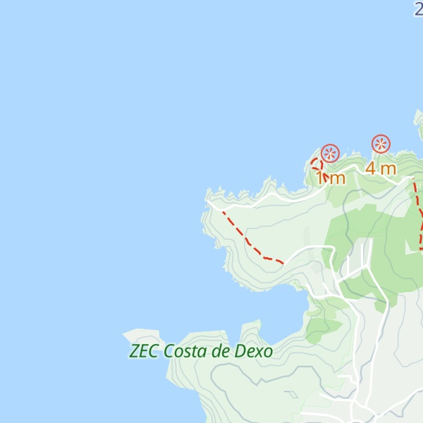Map of O Seixo Branco
