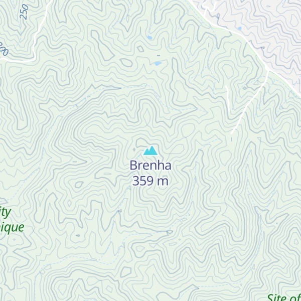 Map of Brenha