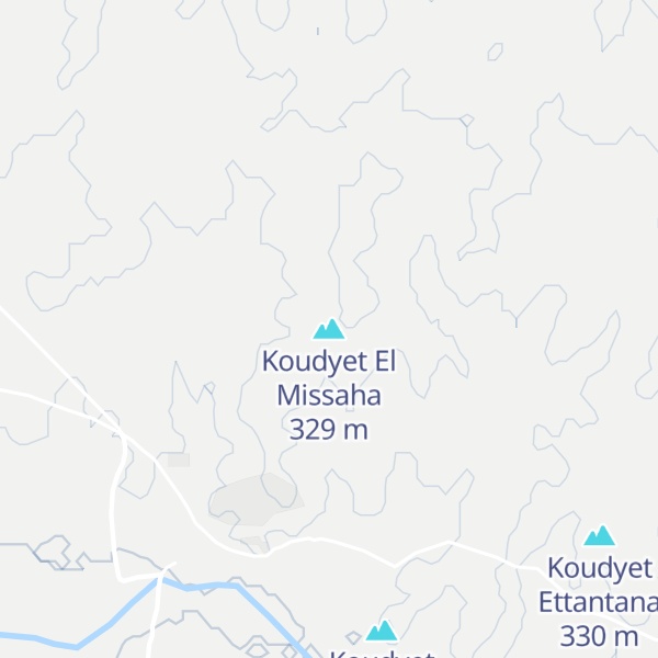 Map of Koudyet El Missaha