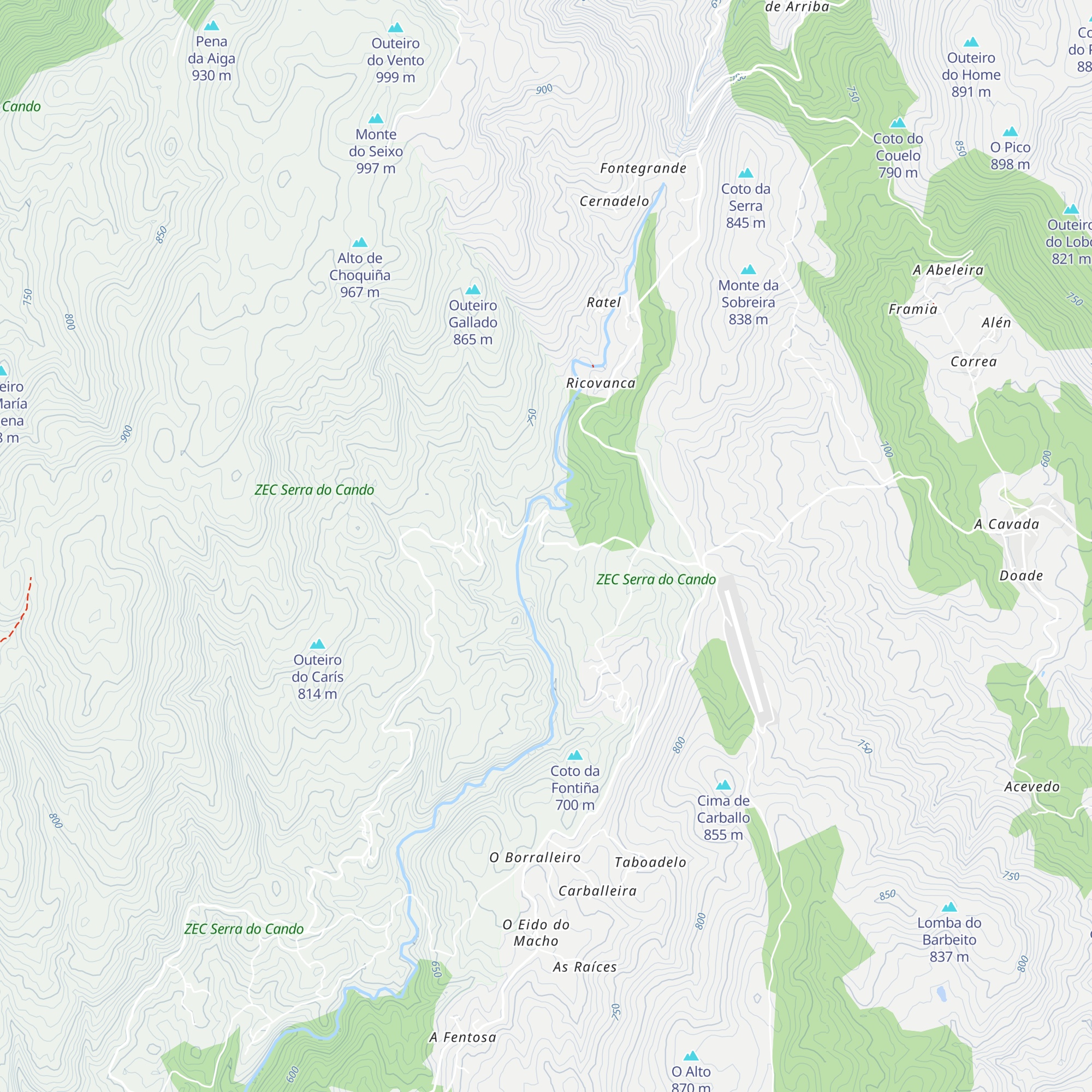 Refugio map
