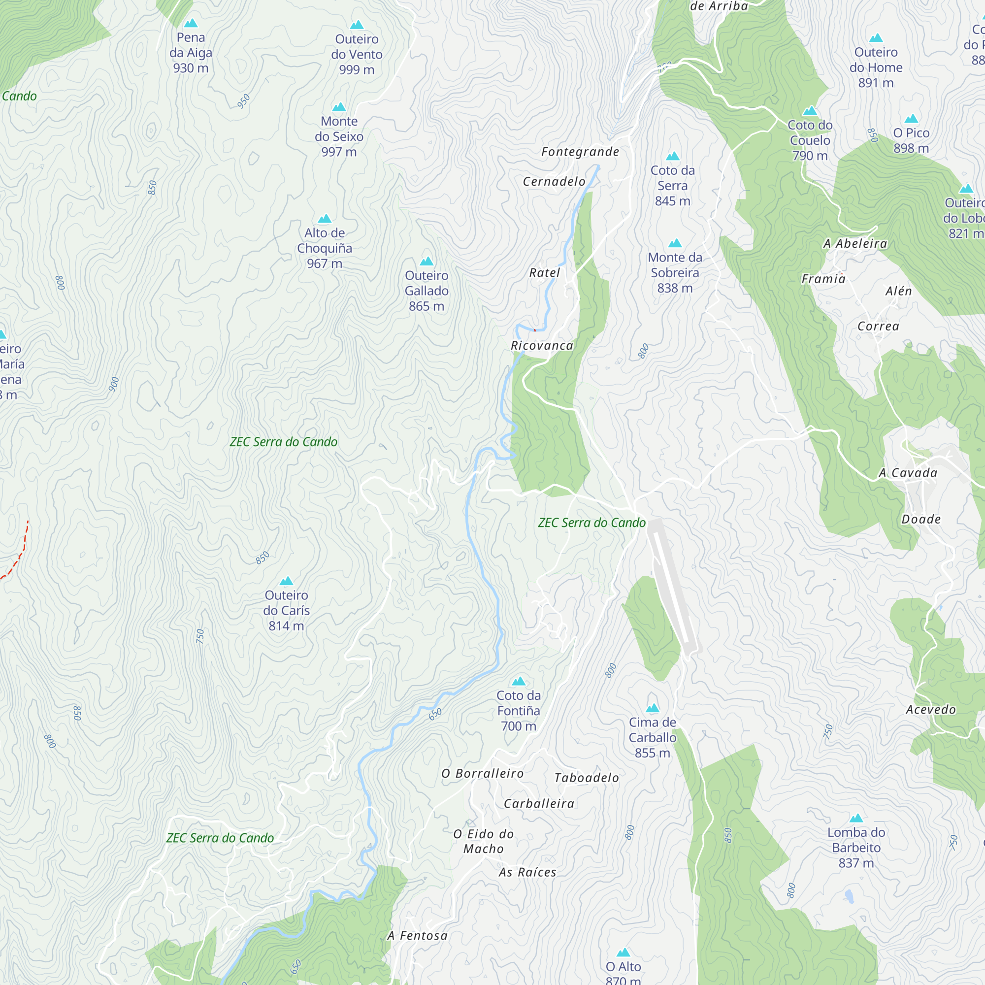 Refugio map