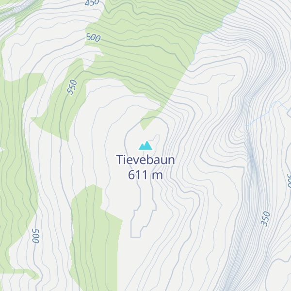 Map of Tievebaun