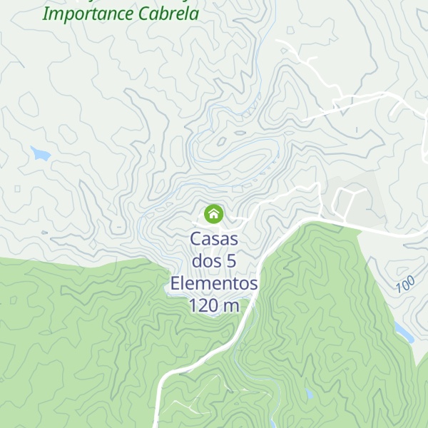 Map of Casas dos 5 Elementos