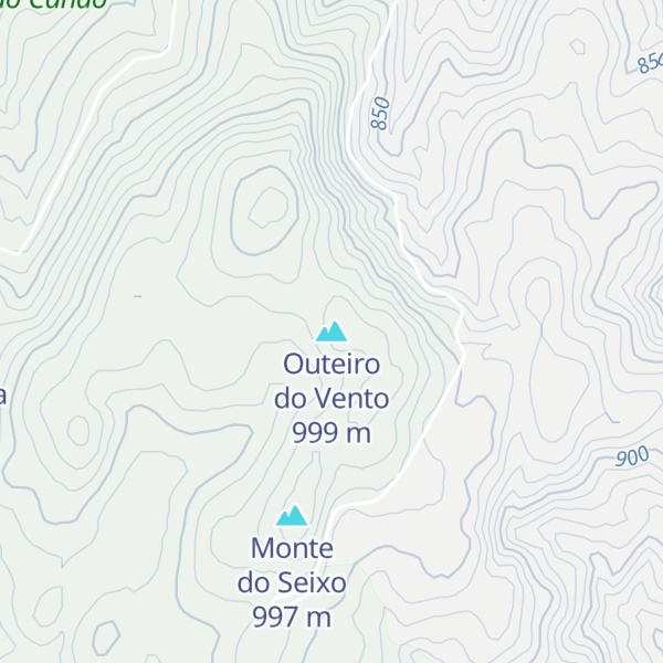 Map of Outeiro do Vento