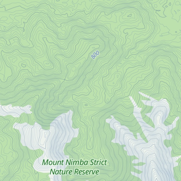 Map of Mont des Geniès