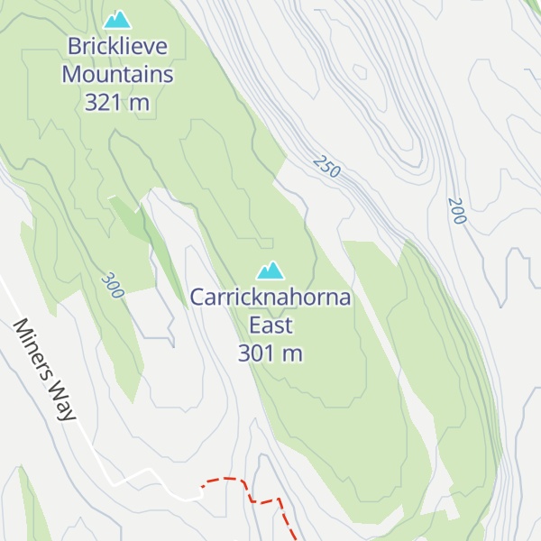 Map of Carricknahorna East