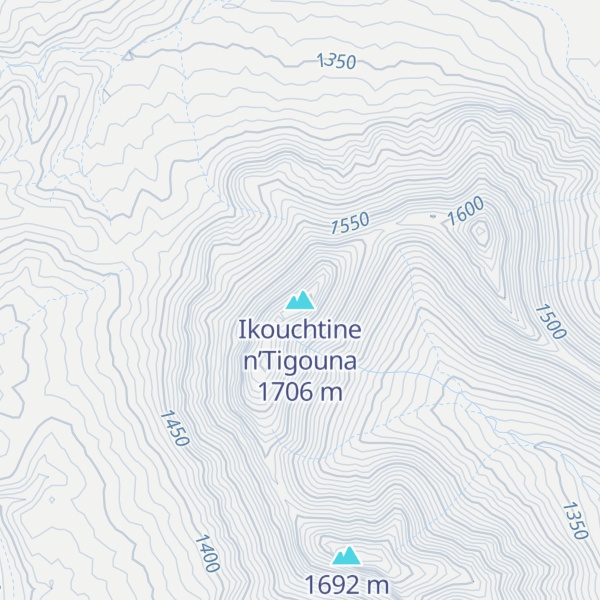 Map of Ikouchtine n’Tigouna