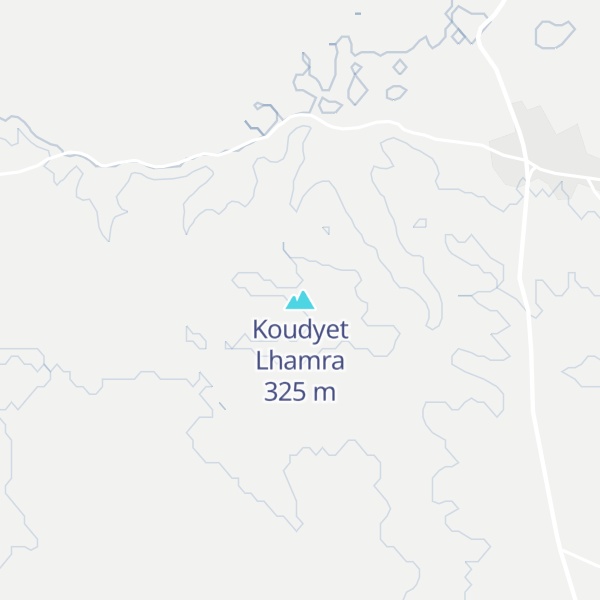 Map of Koudyet Lhamra
