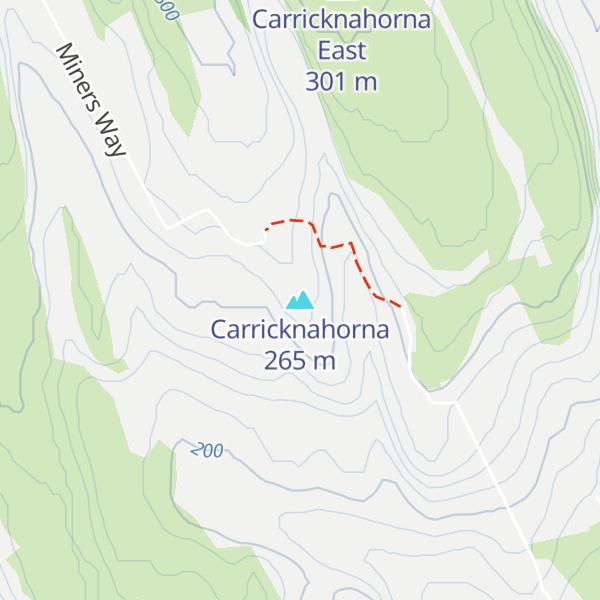 Map of Carricknahorna
