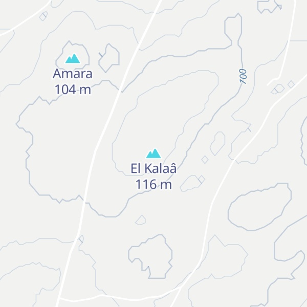 Map of El Kalaâ