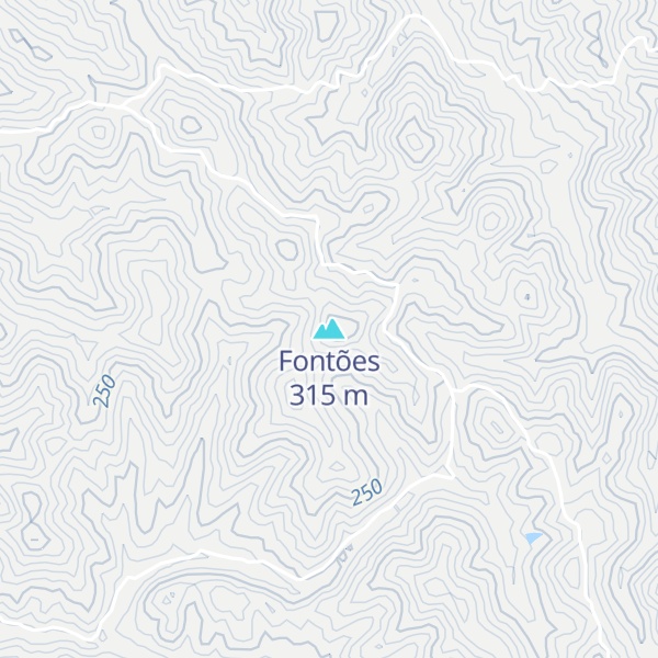 Map of Fontões