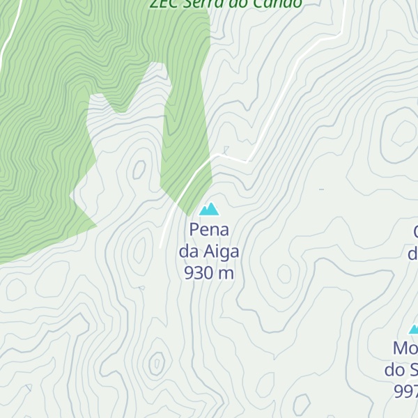 Map of Pena da Aiga